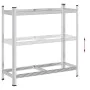 Estantería de neumáticos 2 niveles acero plateado 110x40x109 cm von , Industrieregale - Ref: Foro24-4016966, Preis: 40,21 €, ...