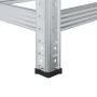 Estantería de neumáticos 2 niveles acero plateado 110x40x109 cm von , Industrieregale - Ref: Foro24-4016966, Preis: 40,21 €, ...