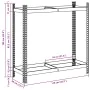 Estantería de neumáticos 2 niveles acero plateado 110x40x109 cm von , Industrieregale - Ref: Foro24-4016966, Preis: 40,21 €, ...