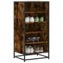 Zapatero madera contrachapada roble ahumado 48x38x97,5 cm von , Schuhregale und Schuhorganisatoren - Ref: Foro24-849206, Prei...