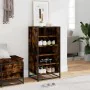 Zapatero madera contrachapada roble ahumado 48x38x97,5 cm von , Schuhregale und Schuhorganisatoren - Ref: Foro24-849206, Prei...
