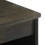 Aparador negro 60x33x75 cm madera maciza mango by , CD and DVD storage - Ref: Foro24-4017709, Price: 91,75 €, Discount: %