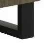 Aparador negro 60x33x75 cm madera maciza mango by , CD and DVD storage - Ref: Foro24-4017709, Price: 91,75 €, Discount: %