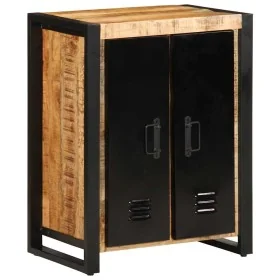 Aparador de madera maciza de mango rugosa 55x35x70 cm by , Sideboards - Ref: Foro24-4013573, Price: 191,25 €, Discount: %