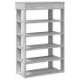 Mueble zapatero madera de ingeniería gris Sonoma 60x30x98 cm von , Schuhregale und Schuhorganisatoren - Ref: Foro24-859928, P...