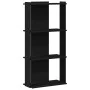 Librería de 3 estantes madera de ingeniería negro 60x30x120 cm de , Librerías y estanterías - Ref: Foro24-860266, Precio: 60,...