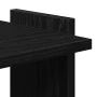 Librería de 3 estantes madera de ingeniería negro 60x30x120 cm de , Librerías y estanterías - Ref: Foro24-860266, Precio: 60,...