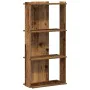 Librería 3 niveles madera ingeniería madera vieja 60x30x120 cm by , Bookcases and shelves - Ref: Foro24-860272, Price: 61,31 ...
