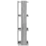 Librería 3 estantes madera ingeniería gris Sonoma 60x30x120 cm de , Librerías y estanterías - Ref: Foro24-860270, Precio: 61,...
