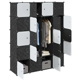 Organizador de cubos almacenamiento 20 cubos varillas colgar PP by , Clothing and closet storage - Ref: Foro24-4019586, Price...