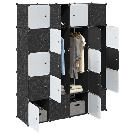 Organizador de cubos almacenamiento 20 cubos varillas colgar PP by , Clothing and closet storage - Ref: Foro24-4019586, Price...