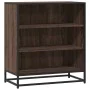 Aparador madera ingeniería y metal marrón roble 68x35x76 cm de , Aparadores - Ref: Foro24-848978, Precio: 80,11 €, Descuento: %