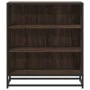 Aparador madera ingeniería y metal marrón roble 68x35x76 cm de , Aparadores - Ref: Foro24-848978, Precio: 80,11 €, Descuento: %