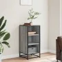 Aparador madera ingeniería y metal gris Sonoma 35,5x35x76 cm de , Aparadores - Ref: Foro24-848952, Precio: 54,63 €, Descuento: %