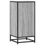 Aparador madera ingeniería y metal gris Sonoma 35,5x35x76 cm de , Aparadores - Ref: Foro24-848952, Precio: 54,63 €, Descuento: %