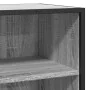 Aparador madera ingeniería y metal gris Sonoma 35,5x35x76 cm de , Aparadores - Ref: Foro24-848952, Precio: 54,63 €, Descuento: %