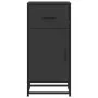 Aparador de madera de ingeniería y metal negro 35,5x35x76 cm von , Sideboards - Ref: Foro24-848959, Preis: 71,51 €, Rabatt: %