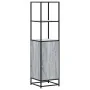 Aparador alto madera ingeniería metal gris sonoma 35,5x35x13 cm de , Aparadores - Ref: Foro24-849047, Precio: 79,01 €, Descue...
