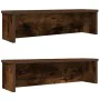 Estantes de cocina apilables 2 uds roble ahumado 50x15x16 cm von , Behälter für Küchenutensilien - Ref: Foro24-860490, Preis:...