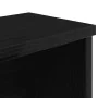 Estantería cocina apilable madera ingeniería negra 60x15x16 cm de , Contenedores para utensilios de cocina - Ref: Foro24-8605...