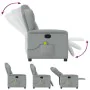 Sillón reclinable de masaje de tela gris claro von , Sessel - Ref: Foro24-4015586, Preis: 203,84 €, Rabatt: %