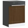 Panel para lavavajillas Porto madera contrachapada roble marrón von , Küchenschränke - Ref: Foro24-854144, Preis: 36,37 €, Ra...