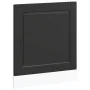 Panel para lavavajillas Porto madera contrachapada negro by , Kitchen cabinets - Ref: Foro24-854138, Price: 43,62 €, Discount: %