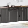 Panel para lavavajillas Porto madera contrachapada negro by , Kitchen cabinets - Ref: Foro24-854138, Price: 43,62 €, Discount: %