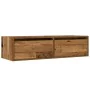Mueble de TV con luces LED envejecida 100X35,5x25 cm von , TV-Möbel - Ref: Foro24-860245, Preis: 81,59 €, Rabatt: %