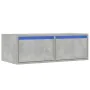 Mueble de TV con luces LED gris hormigón 75x35,5x25 cm von , TV-Möbel - Ref: Foro24-860232, Preis: 67,03 €, Rabatt: %