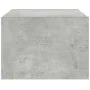 Mueble de TV con luces LED gris hormigón 75x35,5x25 cm von , TV-Möbel - Ref: Foro24-860232, Preis: 67,03 €, Rabatt: %