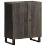 Aparadores 3 piezas madera maciza mango negro 60x33x75 cm by , Lockers and storage cabinets - Ref: Foro24-3309999, Price: 315...