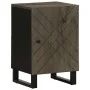 Conjunto de muebles de baño 4 piezas madera maciza mango negro by , Bathroom furniture - Ref: Foro24-3310002, Price: 314,54 €...