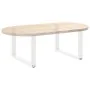 Patas de mesa de centro forma U 2uds acero blanco 70x(42-43) cm de , Patas para mesas - Ref: Foro24-4013165, Precio: 64,51 €,...