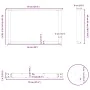 Patas de mesa de centro forma U 2uds acero blanco 70x(42-43) cm de , Patas para mesas - Ref: Foro24-4013165, Precio: 64,51 €,...