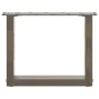Patas de mesa centro forma U 2uds acero natural 30x(30-31) cm de , Patas para mesas - Ref: Foro24-4013131, Precio: 41,03 €, D...