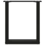 Patas de mesa de centro forma U 2uds acero negro 38x(42-43) cm de , Patas para mesas - Ref: Foro24-4013152, Precio: 55,25 €, ...