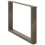 Patas para mesa de centro en forma de U 2 uds antracita acero by , Table legs - Ref: Foro24-4013167, Price: 62,10 €, Discount: %