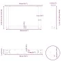 Patas de mesa centro forma U 2uds acero antracita 50x(30-31) cm by , Table legs - Ref: Foro24-4013138, Price: 58,09 €, Discou...