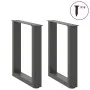 Patas para mesa de centro en forma de U 2 uds antracita acero von , Tischbeine - Ref: Foro24-4013150, Preis: 51,44 €, Rabatt: %