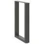 Patas para mesa comedor forma U 2uds antracita 50x(72-73) cm de , Patas para mesas - Ref: Foro24-4013178, Precio: 93,22 €, De...