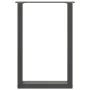 Patas para mesa comedor forma U 2uds antracita 50x(72-73) cm de , Patas para mesas - Ref: Foro24-4013178, Precio: 93,22 €, De...