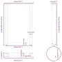 Patas para mesa comedor forma U 2uds antracita 50x(72-73) cm de , Patas para mesas - Ref: Foro24-4013178, Precio: 93,22 €, De...