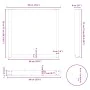 Patas para mesa centro forma U 3 uds blanco 90x(72-73) cm acero de , Patas para mesas - Ref: Foro24-4013209, Precio: 146,30 €...