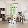 Patas para mesa de comedor en forma de U 2 uds acero negro von , Tischbeine - Ref: Foro24-4013192, Preis: 89,71 €, Rabatt: %