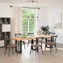 Patas para mesa centro forma U 3 uds acero negro 70x(72-73) cm by , Table legs - Ref: Foro24-4013200, Price: 113,90 €, Discou...