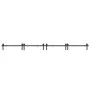 Kit de herrajes para puertas correderas acero negro 366 cm von , Türartikel - Ref: Foro24-3295803, Preis: 181,96 €, Rabatt: %