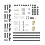 Kit de herrajes para puertas correderas acero negro 366 cm von , Türartikel - Ref: Foro24-3295803, Preis: 181,96 €, Rabatt: %