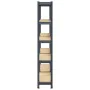Estante almacenaje 5 niveles 2 uds acero y madera contrachapada von , Industrieregale - Ref: Foro24-3307588, Preis: 77,80 €, ...