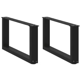 Patas de mesa de centro forma U 2uds acero negro 70x(30-31) cm von , Tischbeine - Ref: Foro24-4013144, Preis: 61,11 €, Rabatt: %